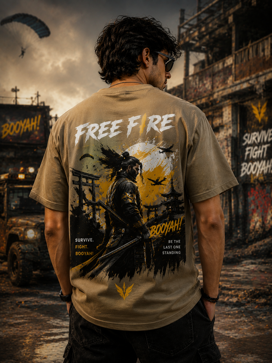Free Fire Booyah! Squad Tee